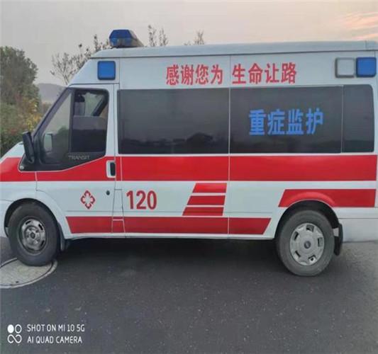 攀枝花救护车出租服务案例3